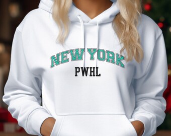 WHL New York Hockey Sweatshirt New York WHL Sweatshirt Professionelle Damen Hockey League Damen Sport Hockey Mama T-Shirt Hockey Fan whl ny
