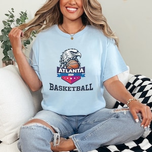 Atlanta unisex basketball T-Shirt, Atlanta Women&#39;s Basketball Shirt, Dream T-Shirt, Atlanta Basketball Fan Shirt