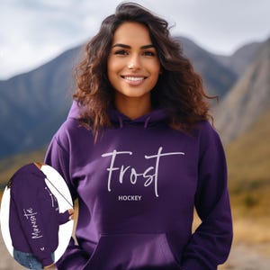 Vintage Minnesota Frost hoodie, Vintage Frost shirt, Minnesota Hockey Women Sweater, Hockey Women Hoodie Frost Sweatshirt