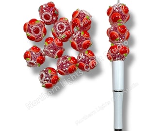 Sugar Apple Charm Beads 4pcs.