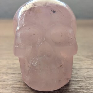 Rose Quartz Skull