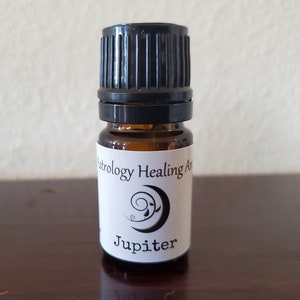 Jupiter Essential Oil Blend: Holy Basil, Palo Santo, Attunement (5ml)