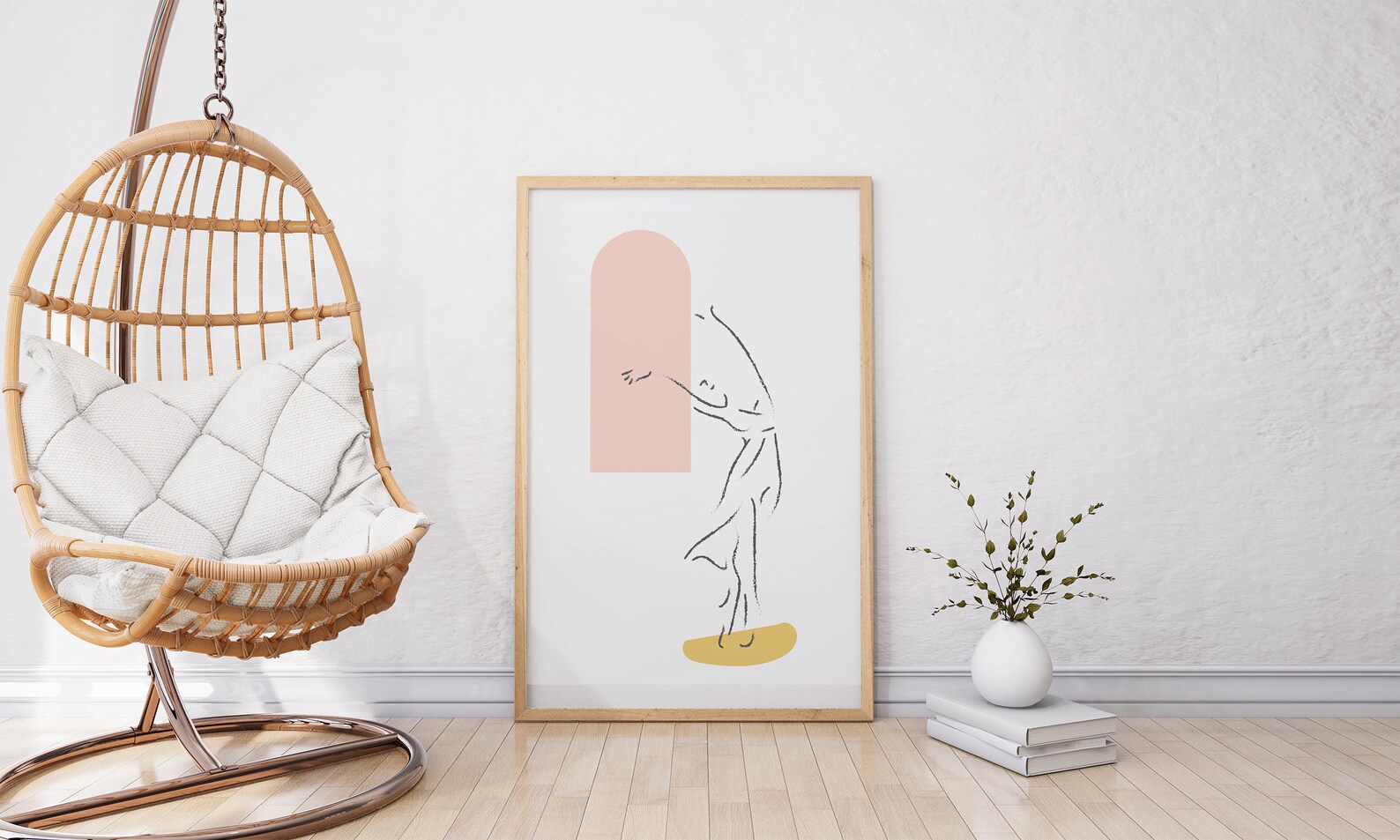Lily Dancer Wall Art Minimalist Print Classy Print Classy Etsy