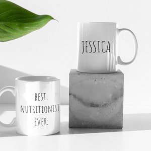 Personalized Nutritionist Mug,Registered Nutritionist Gift,Dietitian Gifts, Best Nutritionist Mug, Nutritionist Appreciation Gift,