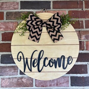 Welcome Door Hanger | Front Door | Welcome | All Year  | Wreath | Front Door Decor | Welcome Sign | Beach | Door Decor | Porch | Front Door