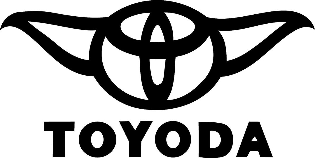 Buy Toyoda Yoda Decal Online in India Etsy