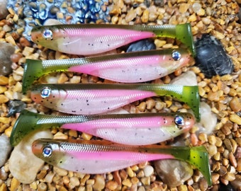 Handmade Anise Scented Grub Bait 3.5" Soft Plastic Swim Tail Lure - Etsy Handmade Anise Scented Grub Bait 3.5" Soft Plastic Swim Tail Lure - Etsy