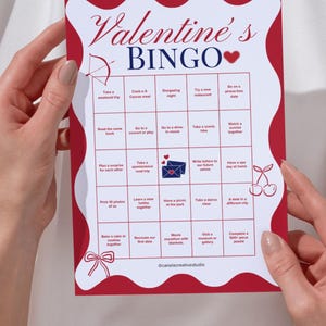 2026 Couple's Bucket List Bingo | Date Night Challenge | Anniversary & Valentine's Day Gift for Couples | Digital Download Goal Card