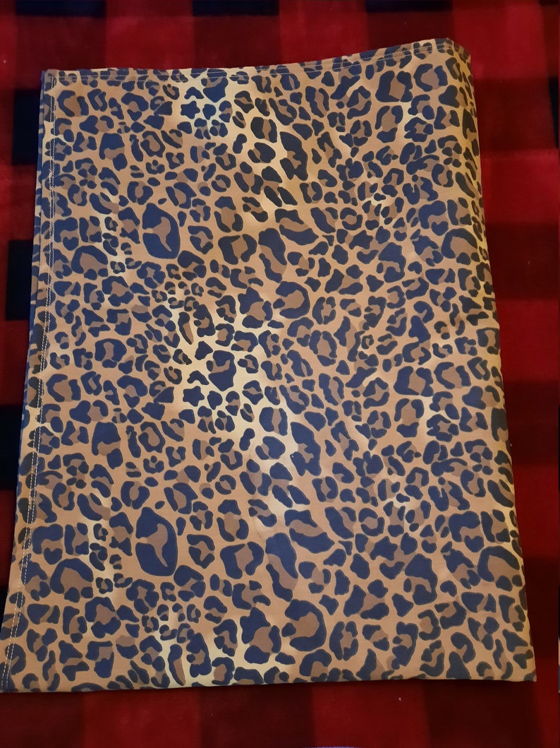 Cheetah Print and Fleece Baby Blanket Baby Blanket Quilted Etsy