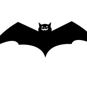 Halloween Bat Decal | Vinyl Car Decal | Window Decal | Laptop Decal | Vinyl Sticker