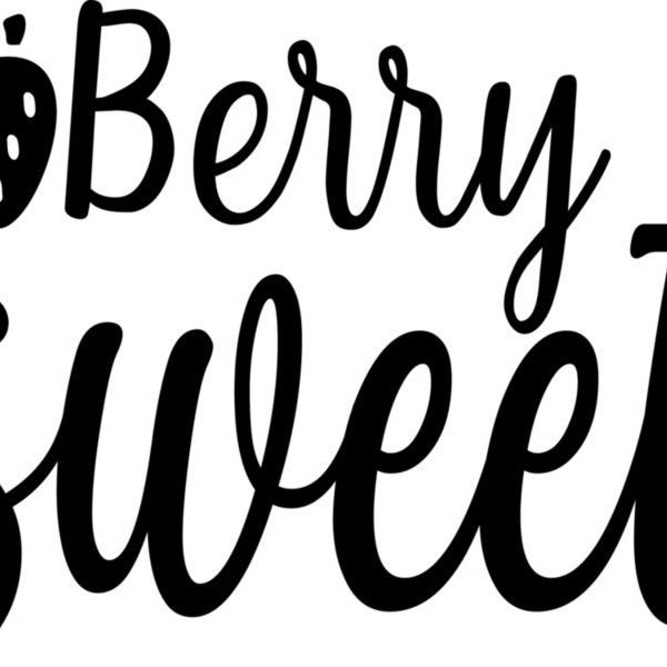 Berry Sweet Decal | Vinyl Car Decal | Window Decal | Laptop Decal | Vinyl Sticker