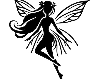 Fairy Decal | Vinyl Car Decal | Window Decal | Laptop Decal | Vinyl Sticker