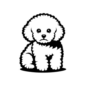 Bichon Frise Dog Decal | Vinyl Car Decal | Window Decal | Laptop Decal | Vinyl Sticker