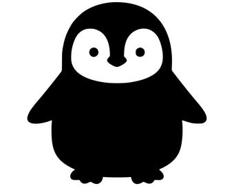 Penguin Decal | Vinyl Car Decal | Window Decal | Laptop Decal | Vinyl Sticker