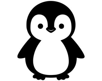 Penguin Decal | Vinyl Car Decal | Window Decal | Laptop Decal | Vinyl Sticker