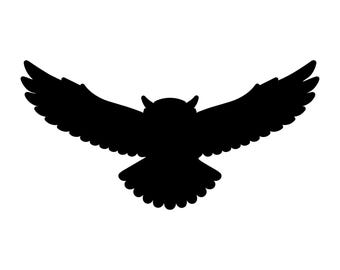 Owl Decal | Vinyl Car Decal | Window Decal | Laptop Decal | Vinyl Sticker