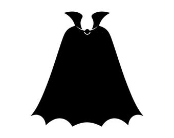 Vampire Cape Decal | Vinyl Car Decal | Window Decal | Laptop Decal | Vinyl Sticker