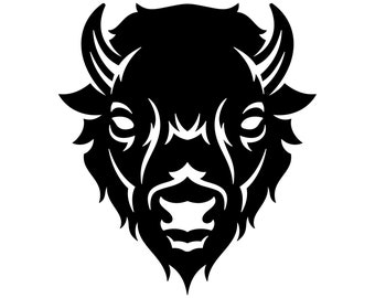 Bison Decal | Vinyl Car Decal | Window Decal | Laptop Decal | Vinyl Sticker