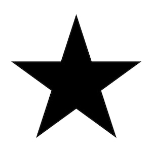 Star Decal | Vinyl Car Decal | Window Decal | Laptop Decal | Vinyl Sticker