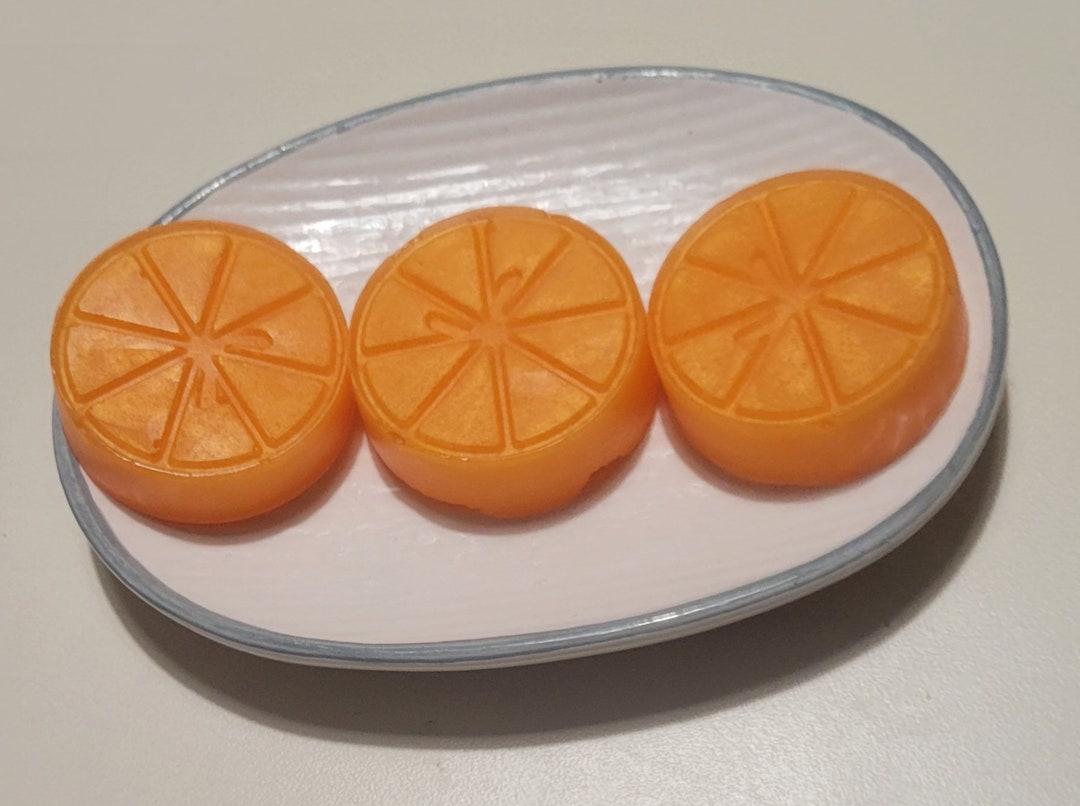 Orange Soap, Orange Slice Soap, Orange Scented Soap, Set of 5 - Etsy