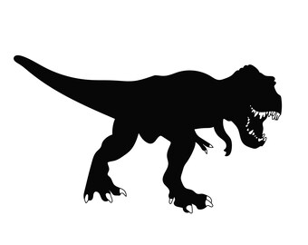 Trex Dinosaur Decal | Vinyl Car Decal | Window Decal | Laptop Decal | Vinyl Sticker