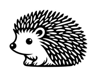 Hedgehog Decal | Vinyl Car Decal | Window Decal | Laptop Decal | Vinyl Sticker