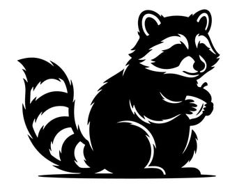 Raccoon Decal | Vinyl Car Decal | Window Decal | Laptop Decal | Vinyl Sticker