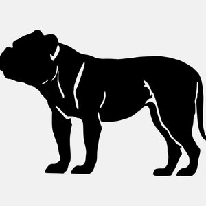 Bulldog Decal | Vinyl Car Decal | Window Decal | Laptop Decal | Vinyl Sticker