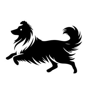 Shetland Sheepdog Decal | Vinyl Car Decal | Window Decal | Laptop Decal | Vinyl Sticker