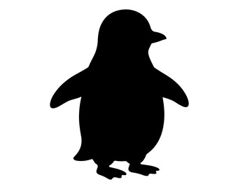 Penguin Decal | Vinyl Car Decal | Window Decal | Laptop Decal | Vinyl Sticker