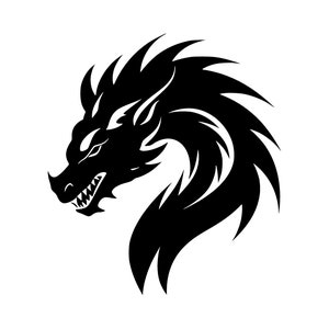 Dragon Decal | Vinyl Car Decal | Window Decal | Laptop Decal | Vinyl Sticker