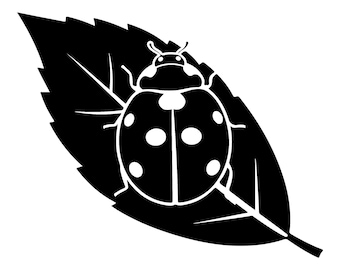 Ladybug Decal | Vinyl Car Decal | Window Decal | Laptop Decal | Vinyl Sticker