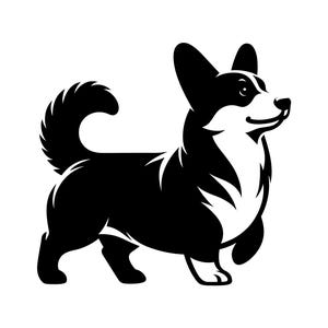 Corgi Dog Decal | Vinyl Car Decal | Window Decal | Laptop Decal | Vinyl Sticker