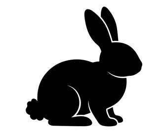 Bunny Decal | Vinyl Car Decal | Window Decal | Laptop Decal | Vinyl Sticker