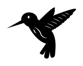 Hummingbird Decal | Vinyl Car Decal | Window Decal | Laptop Decal | Vinyl Sticker
