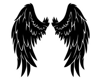 Wings Decal | Vinyl Car Decal | Window Decal | Laptop Decal | Vinyl Sticker