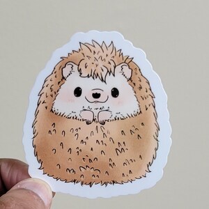 Egel Sticker | Laptop Sticker | Waterfles Sticker | Journaal Sticker | Dierensticker