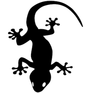Gecko Decal | Vinyl Car Decal | Window Decal | Laptop Decal | Vinyl Sticker
