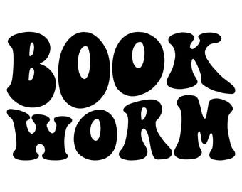 BookWorm Decal | Vinyl Car Decal | Window Decal | Laptop Decal | Vinyl Sticker