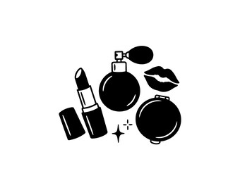 Makeup Decal | Vinyl Car Decal | Window Decal | Laptop Decal | Vinyl Sticker
