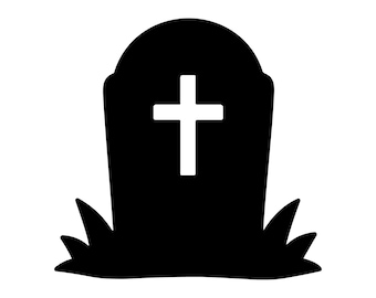 Graveyard Decal | Vinyl Car Decal | Window Decal | Laptop Decal | Vinyl Sticker