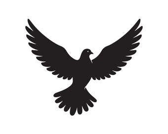 Dove Decal | Vinyl Car Decal | Window Decal | Laptop Decal | Vinyl Sticker