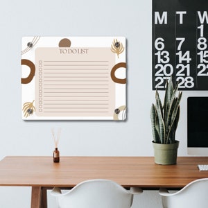To-Do List For Wall Dry Erase Board Office Decor to do board For Task management Checklist prioritization tool tracking dry erae board
