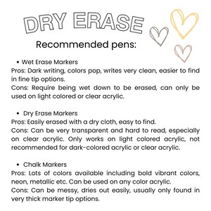 Daily Schedule for Desk Dry Erase Board Office Decor to Do Board for ...