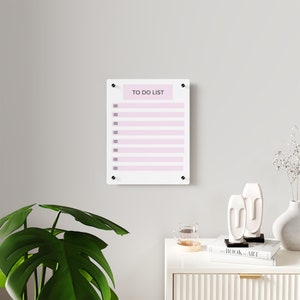 To-Do List For Wall Dry Erase Board Office Decor to do board For Task management Checklist prioritization tool tracking dry erae board