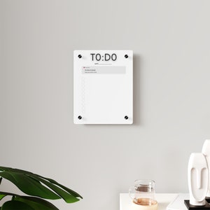 To-Do List For Wall Dry Erase Board Office Decor to do board For Task management Checklist prioritization tool tracking dry erae board