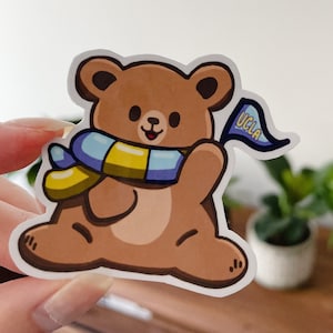 UCLA Bruins Sticker | Waterproof | Die Cut Sticker | College Student | California