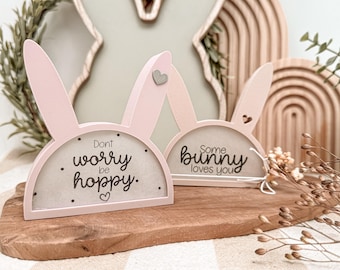 Archivo de impresión 3D STL + 3MF + archivo de impresión PDF con licencia comercial pequeña - Conejito de Pascua - Conejo - Pascua - Papel de calco - Corazón - Regalo