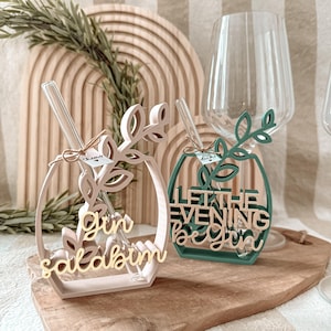 STL 3D-printbestand inclusief commerciële licentie - 3MF Bambu Studio - Drank - Glas - Rietje - Gin - Ginsalabim - Cadeau - Souvenir - Proost