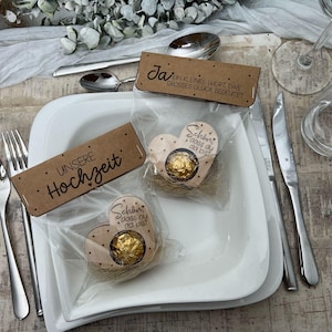 SVG incl. commerciële licentie incl. PDF-afdrukbestand - Harten - Rocher-geschenk - Gastgeschenk - Bruiloft - Downloaden Zelf afdrukken - Laser